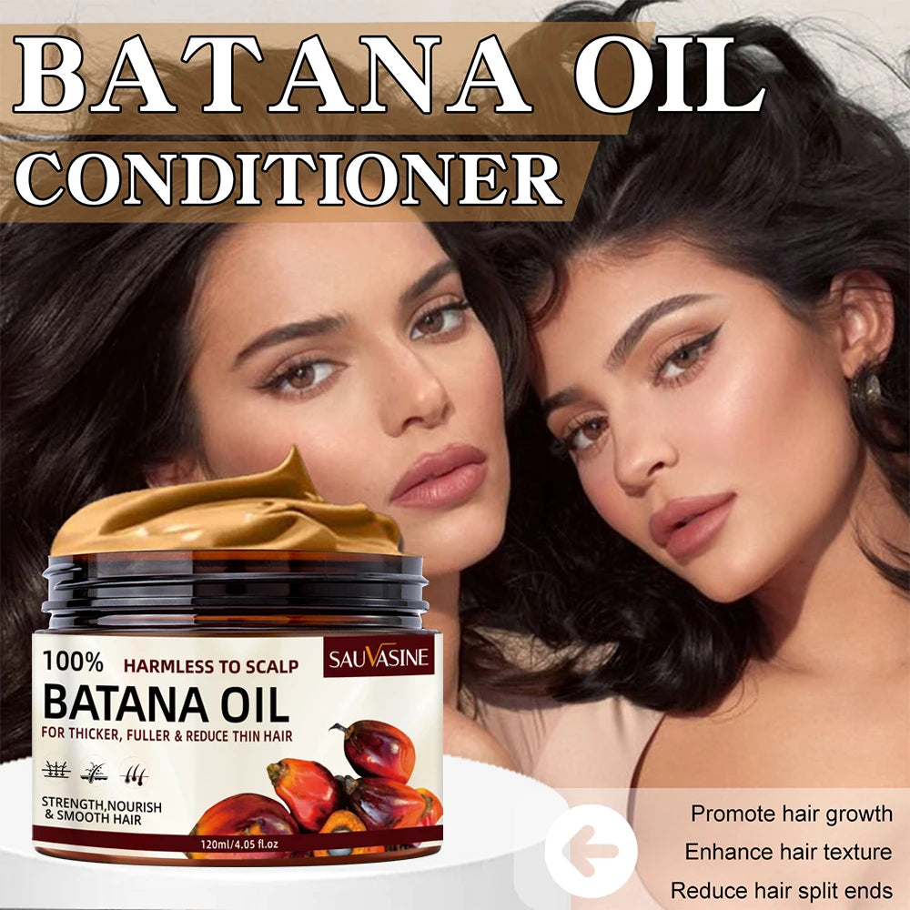 Natural Batana Oil Batana Butter Hair Mask Treatment Deep Conditioner