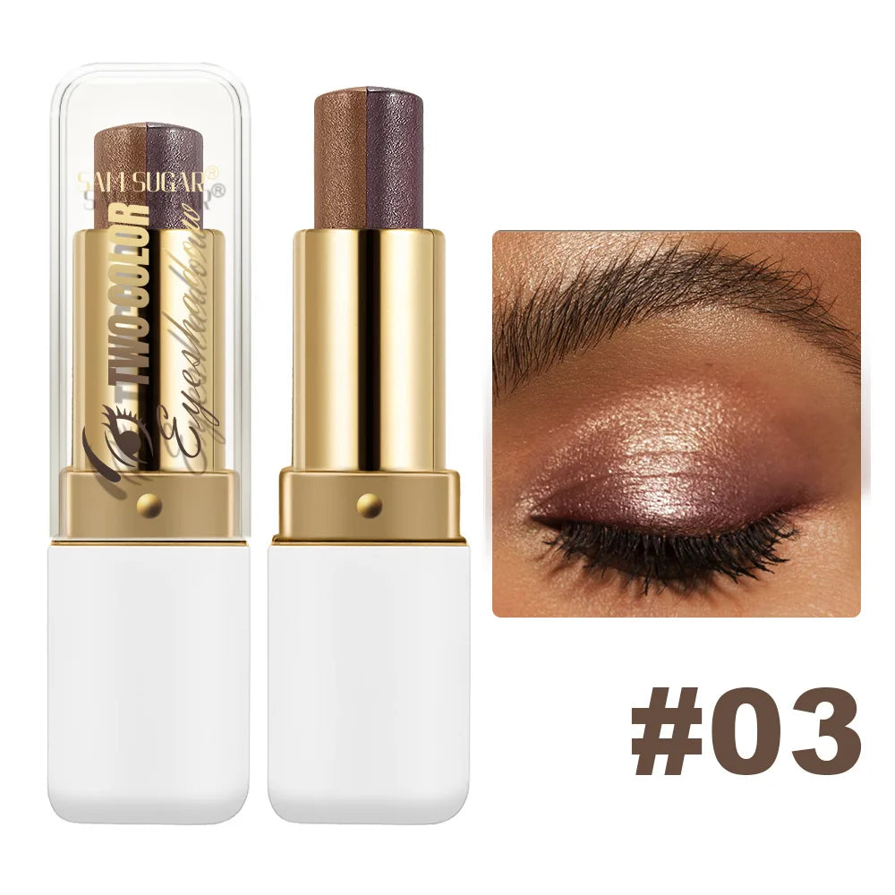 Double Color Eyeshadow Stick – Glitter & Shimmer