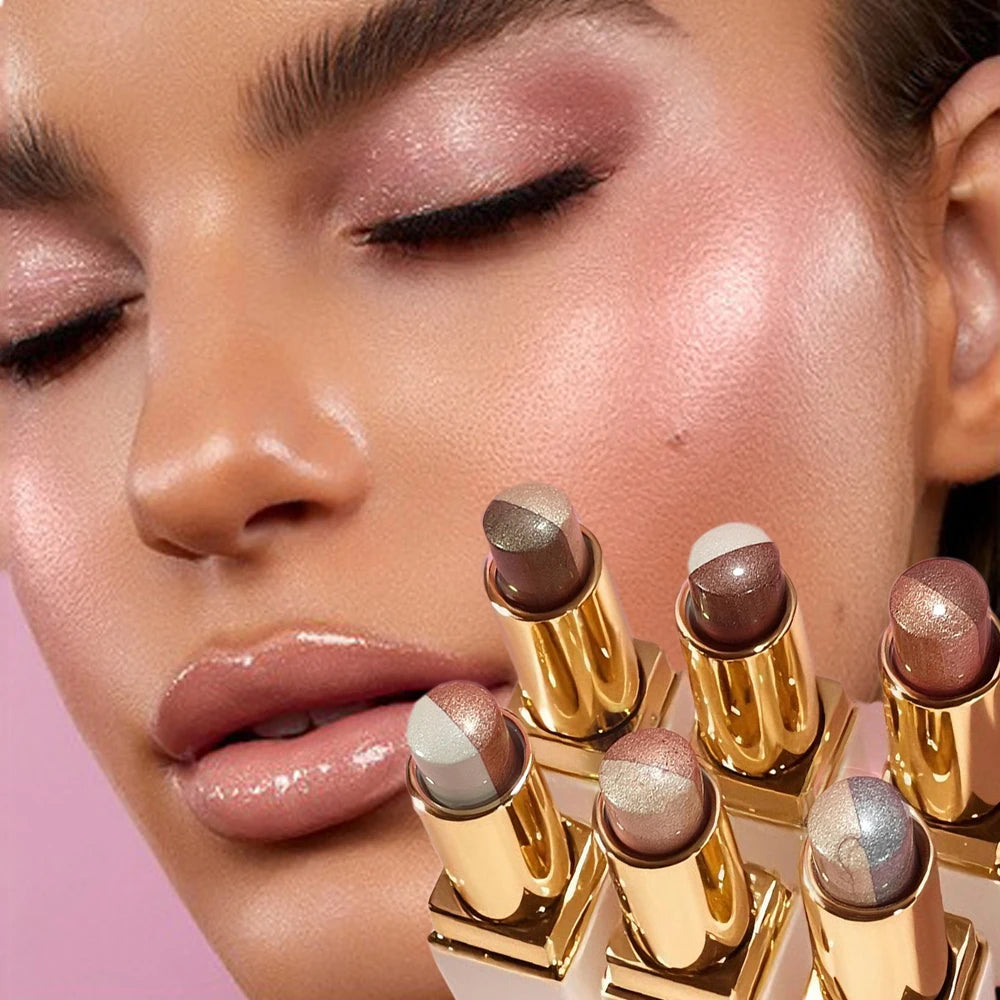 Double Color Eyeshadow Stick – Glitter & Shimmer