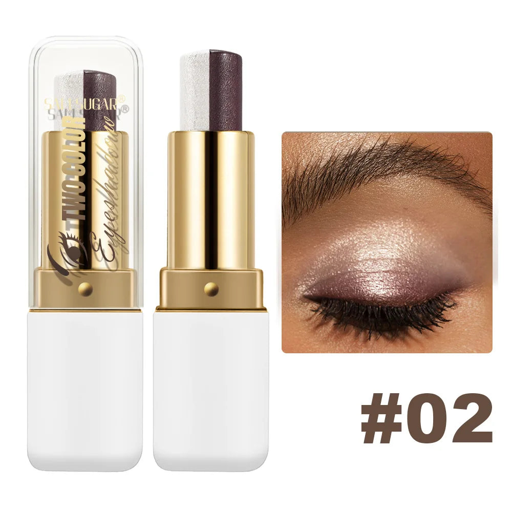 Double Color Eyeshadow Stick – Glitter & Shimmer