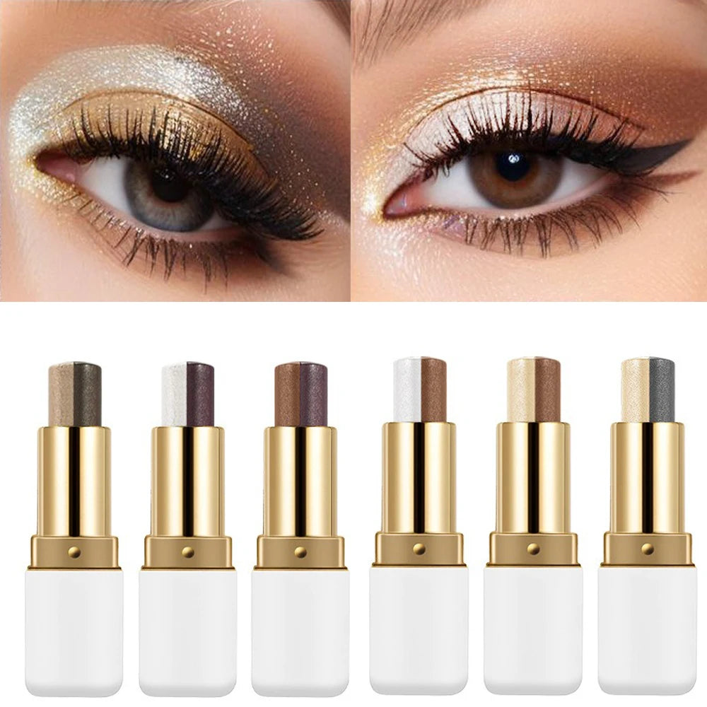 Double Color Eyeshadow Stick – Glitter & Shimmer