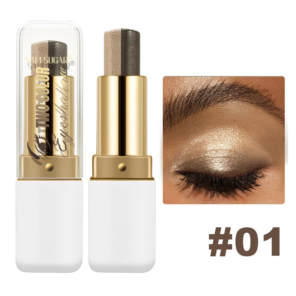 Double Color Eyeshadow Stick – Glitter & Shimmer