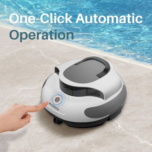 Cordless Pool Cleaner 5000mAh – Robotic Pool Vacuum